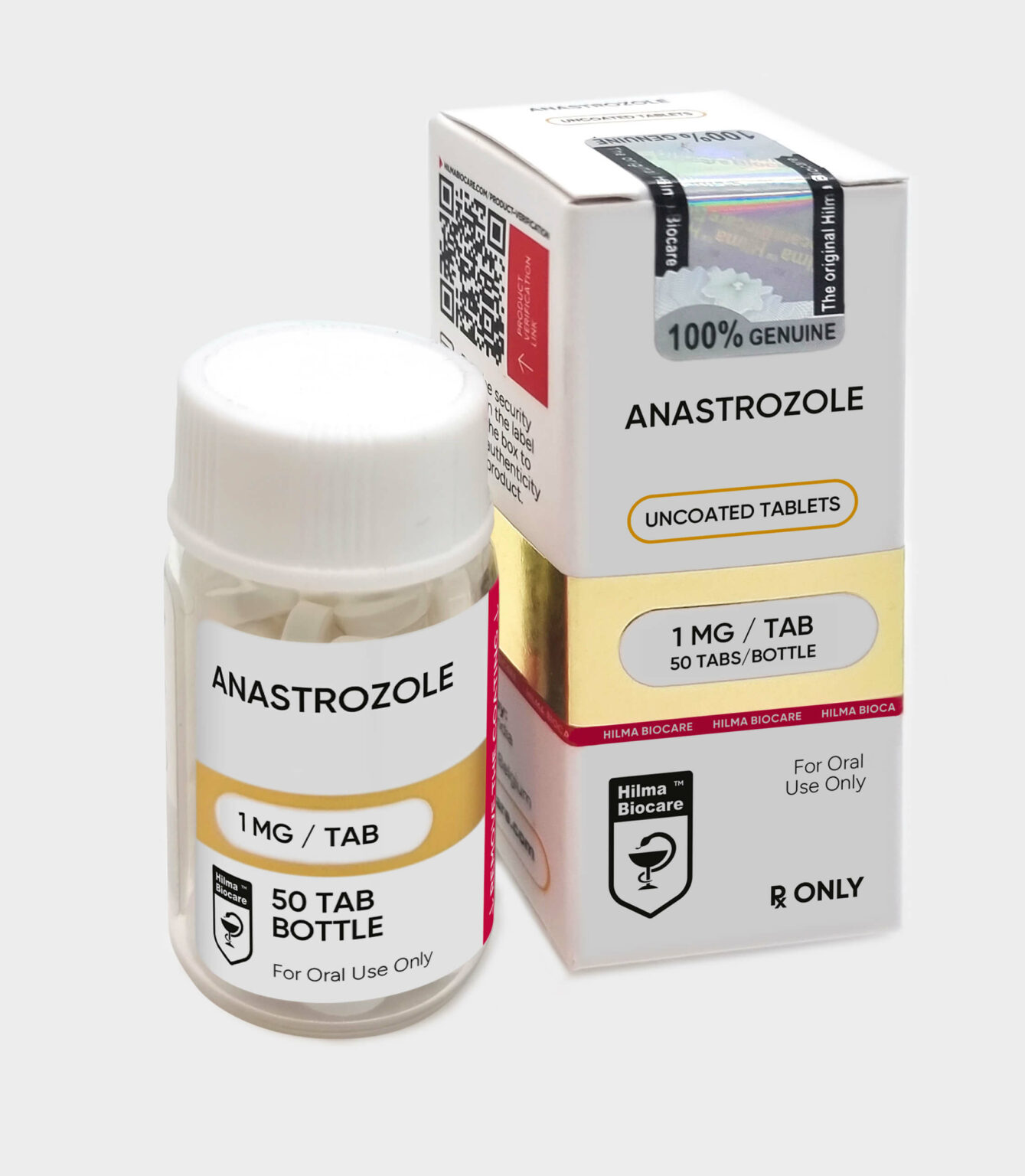 Hilma Biocare Anastrozole 50tabs /1 mg/tab Hilma Biocare Anastrozole 50tabs /1 mg/tab