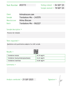 Hilma Biocare Trenbolone Mix 10ml/150 mg/ml